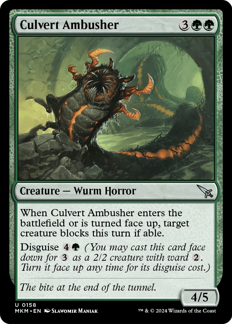 2024 Magic: The Gathering Murders at Karlov Manor 2024 Magic: The Gathering Murders at Karlov Manor #158 trading card