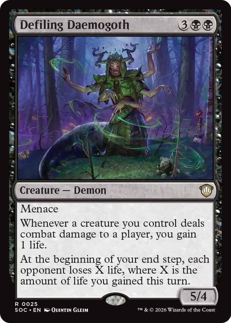 2026 Magic: The Gathering Secrets of Strixhaven 2026 Magic: The Gathering Secrets of Strixhaven #25 trading card