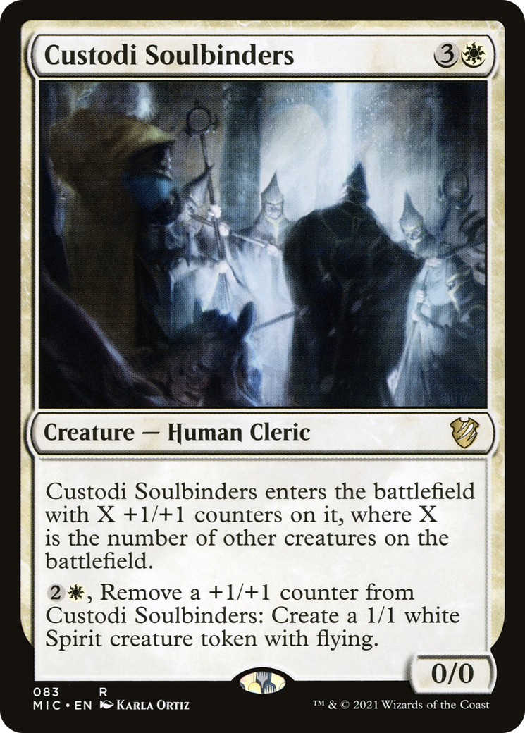 2021 Magic: The Gathering Midnight Hunt 2021 Magic: The Gathering Midnight Hunt #83 trading card