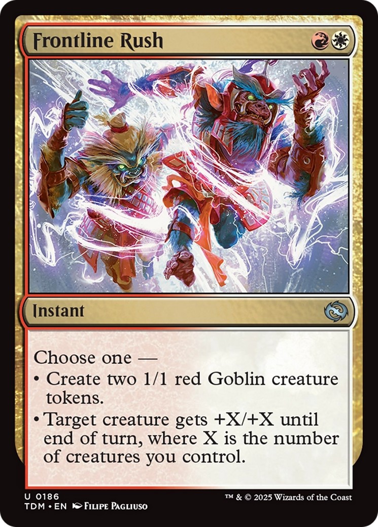 2025 Magic: The Gathering Tarkir: Dragonstorm 2025 Magic: The Gathering Tarkir: Dragonstorm #186 trading card