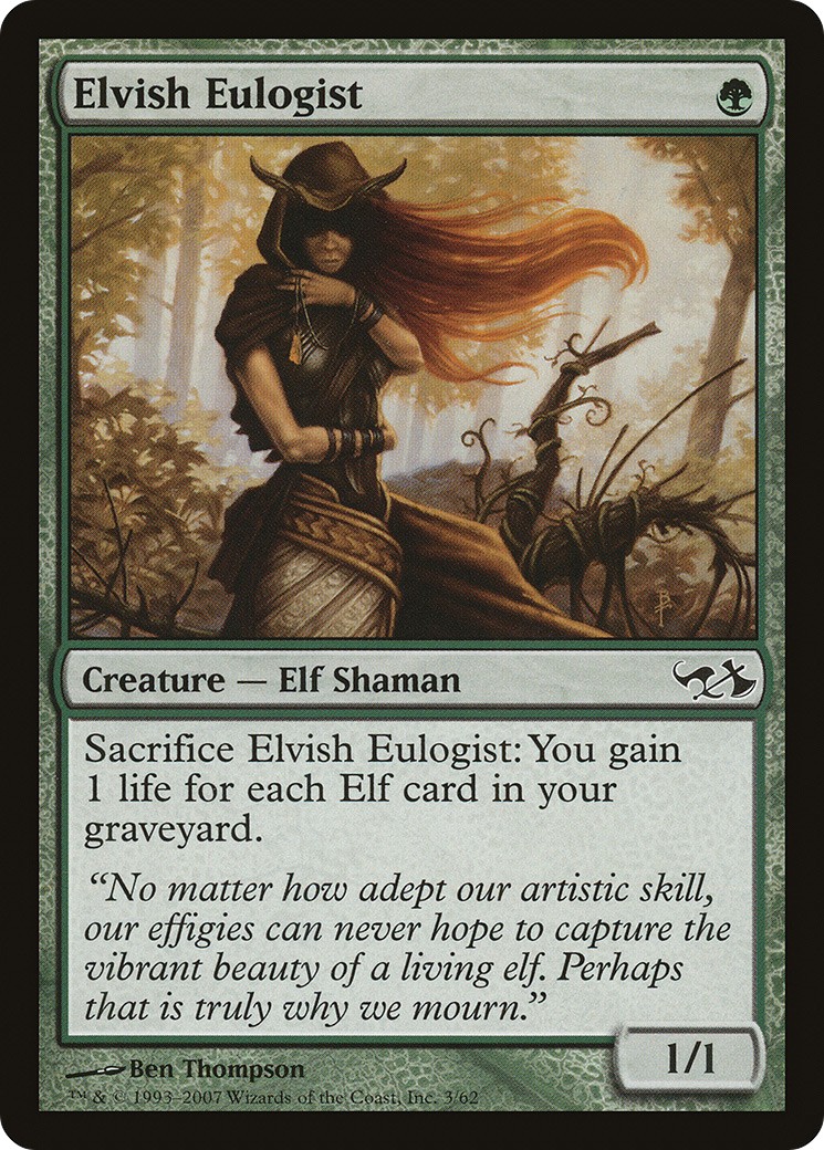 2007 Magic: The Gathering Duel Decks: Elves vs. Goblins 2007 Magic: The Gathering Duel Decks: Elves vs. Goblins #3 trading ca