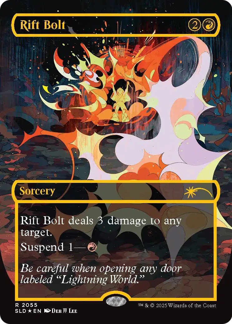 2025 Magic: The Gathering Secret Lair Drop 2025 Magic: The Gathering Secret Lair Drop #2055 trading card