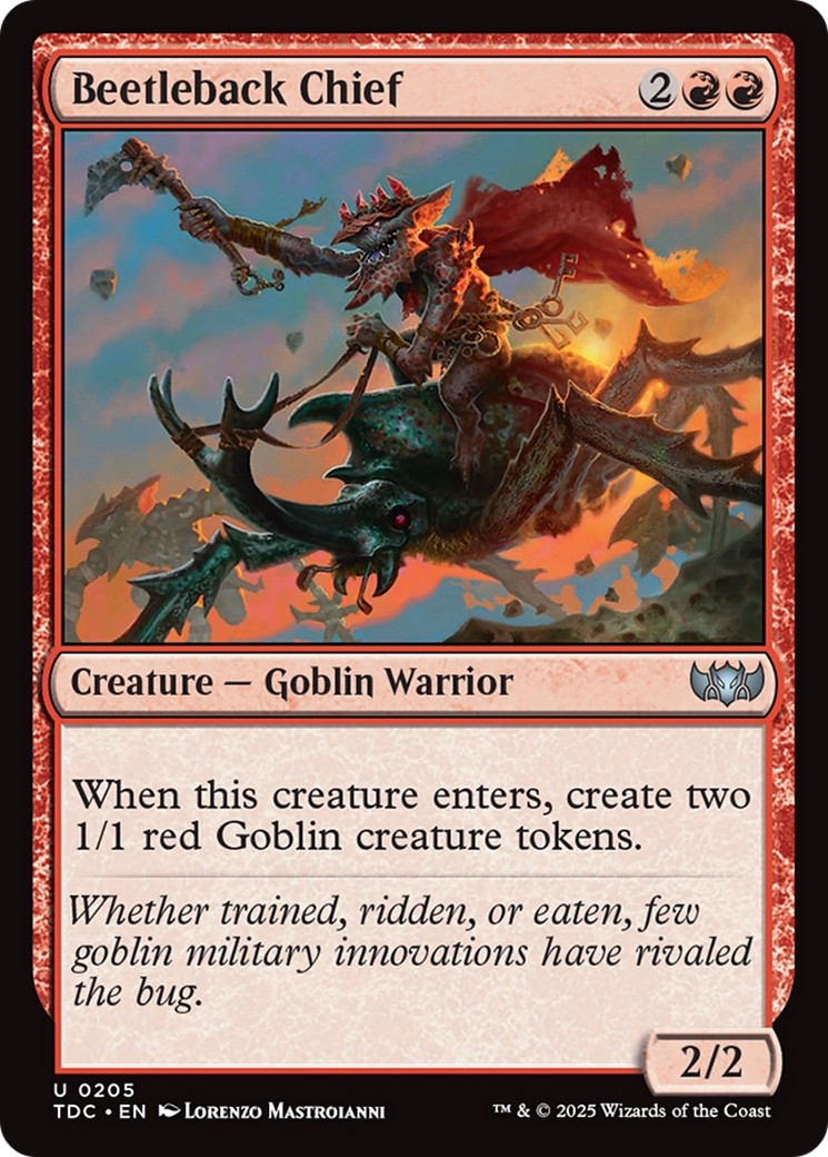 2025 Magic: The Gathering Tarkir: Dragonstorm 2025 Magic: The Gathering Tarkir: Dragonstorm #205 trading card