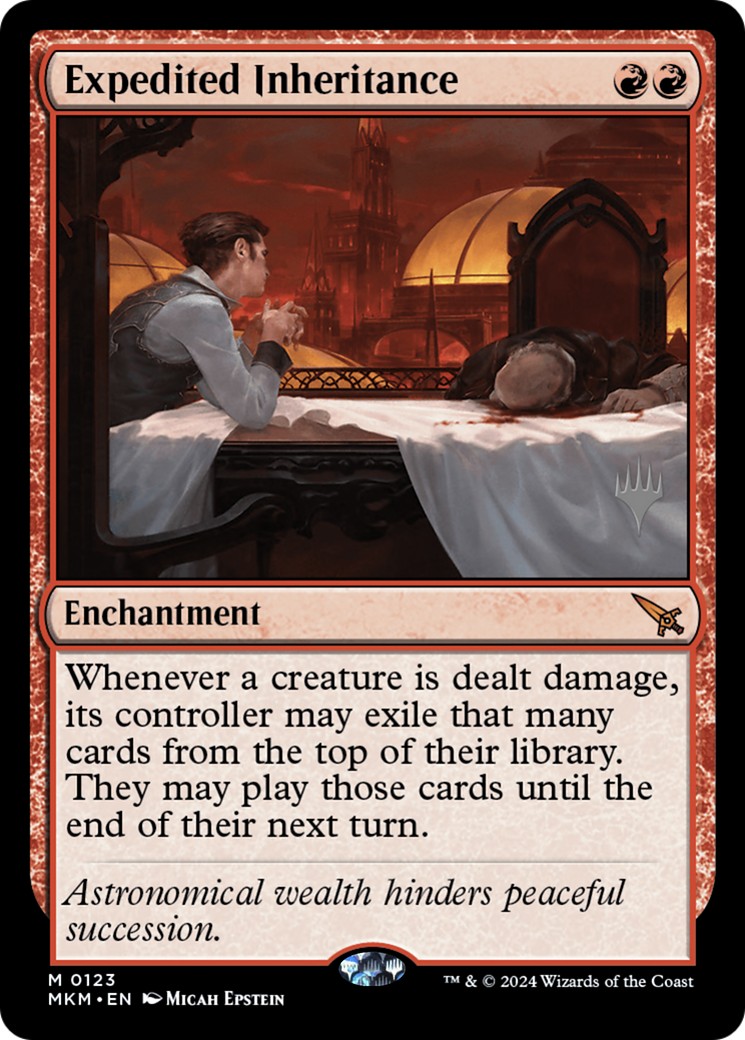 2024 Magic: The Gathering Murders at Karlov Manor Promos 2024 Magic: The Gathering Murders at Karlov Manor Promos #123p tradi