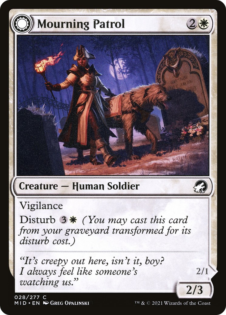 2021 Magic: The Gathering Innistrad: Midnight Hunt 2021 Magic: The Gathering Innistrad: Midnight Hunt #28 trading card