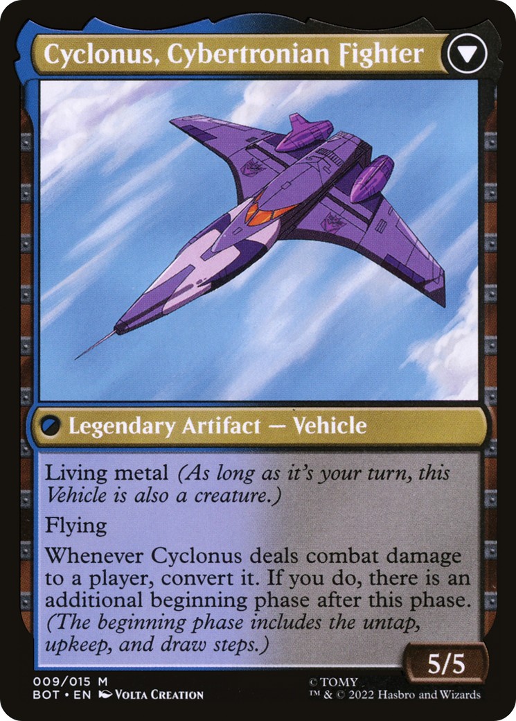 Cyclonus, the Saboteur // Cyclonus, Cybertronian Fighter thumbnail 2