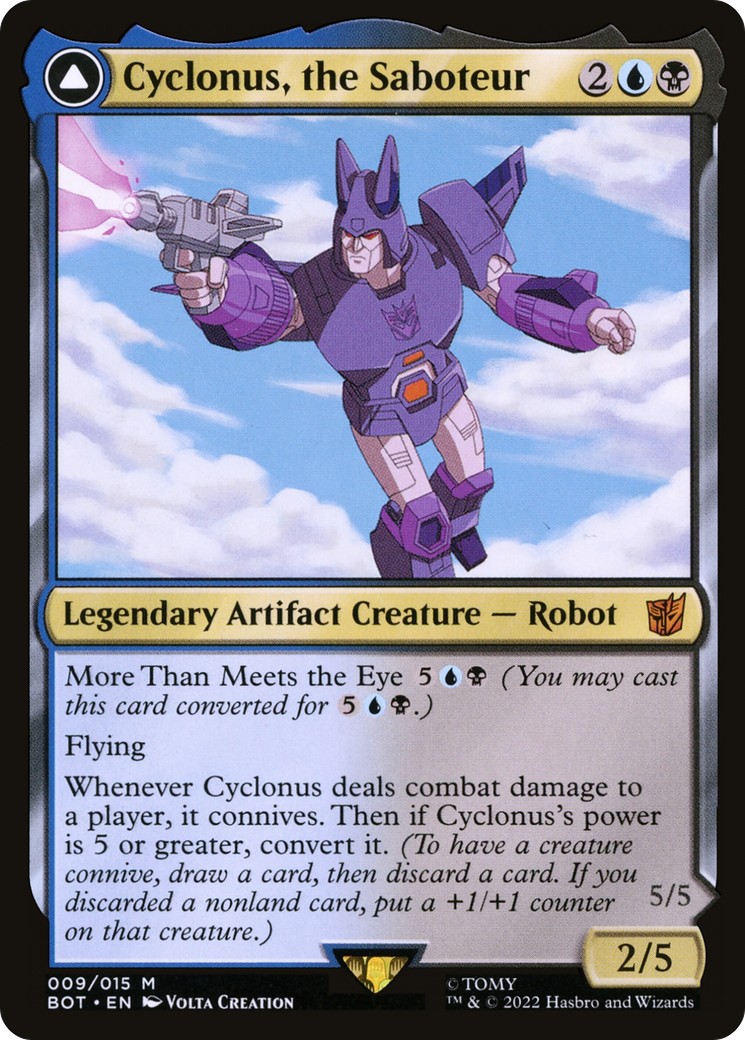 2022 Magic: The Gathering Transformers 2022 Magic: The Gathering Transformers #9 trading card