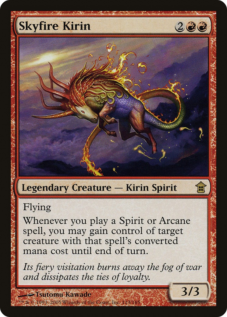 2005 Magic: The Gathering Saviors of Kamigawa 2005 Magic: The Gathering Saviors of Kamigawa #113 trading card