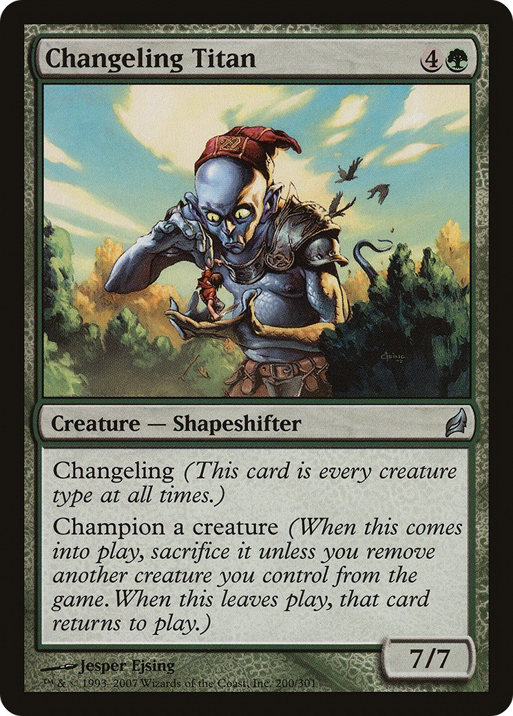 2007 Magic: The Gathering Lorwyn 2007 Magic: The Gathering Lorwyn #200 trading card