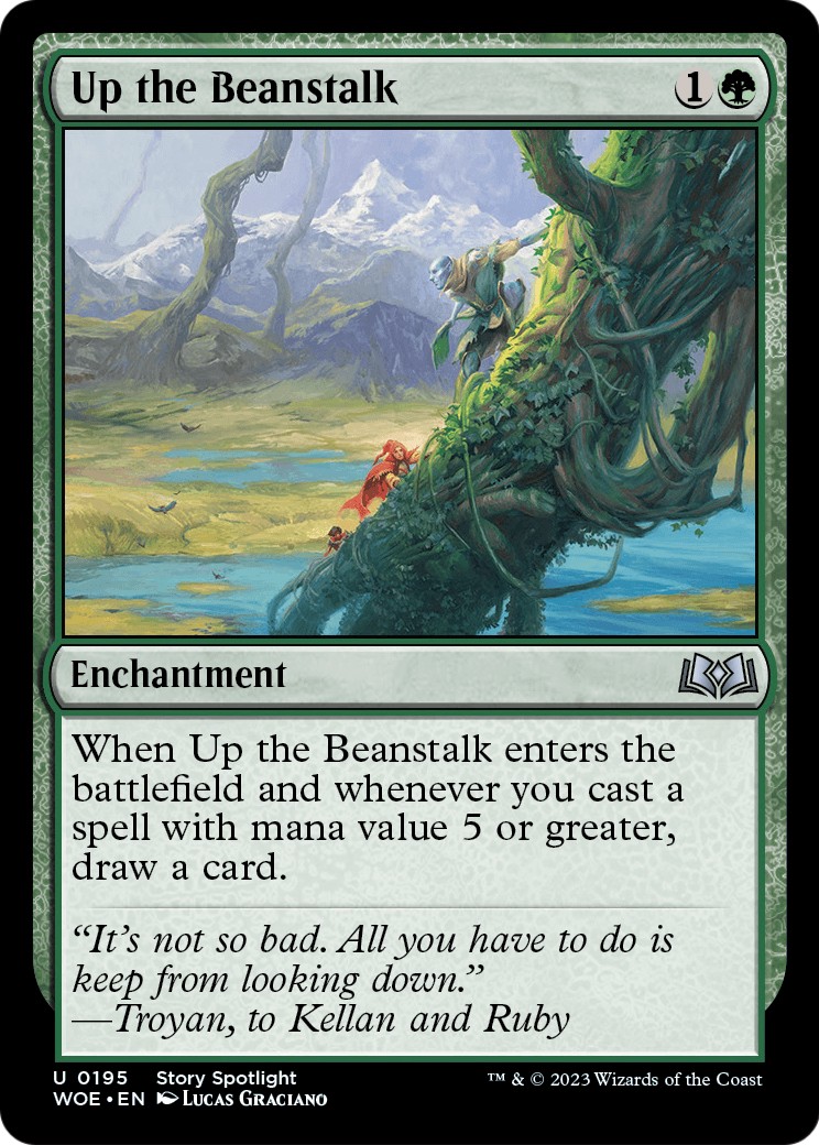 2023 Magic: The Gathering Wilds of Eldraine 2023 Magic: The Gathering Wilds of Eldraine #195 trading card