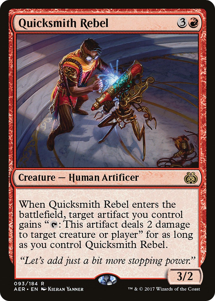 2017 Magic: The Gathering Aether Revolt 2017 Magic: The Gathering Aether Revolt #93 trading card