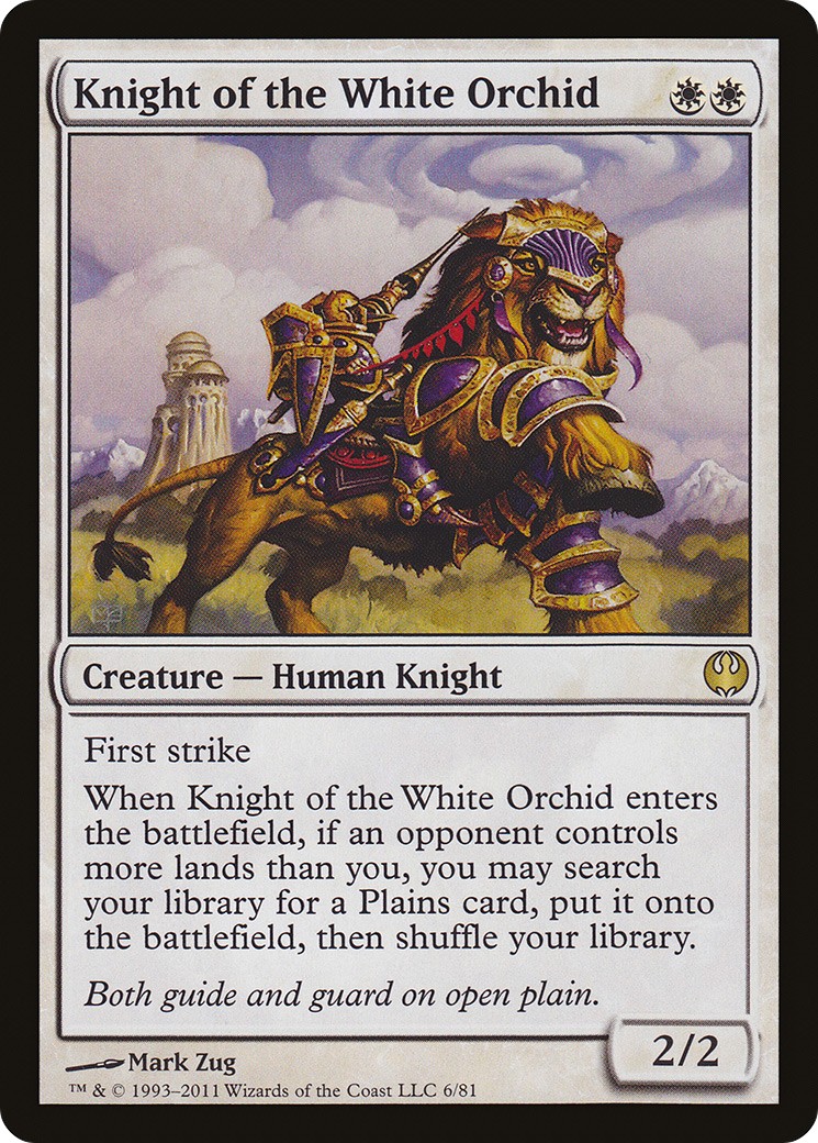 2011 Magic: The Gathering Duel Decks: Knights vs. Dragons 2011 Magic: The Gathering Duel Decks: Knights vs. Dragons #6 tradin