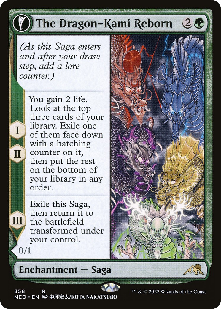 2022 Magic: The Gathering Kamigawa: Neon Dynasty 2022 Magic: The Gathering Kamigawa: Neon Dynasty #358 trading card