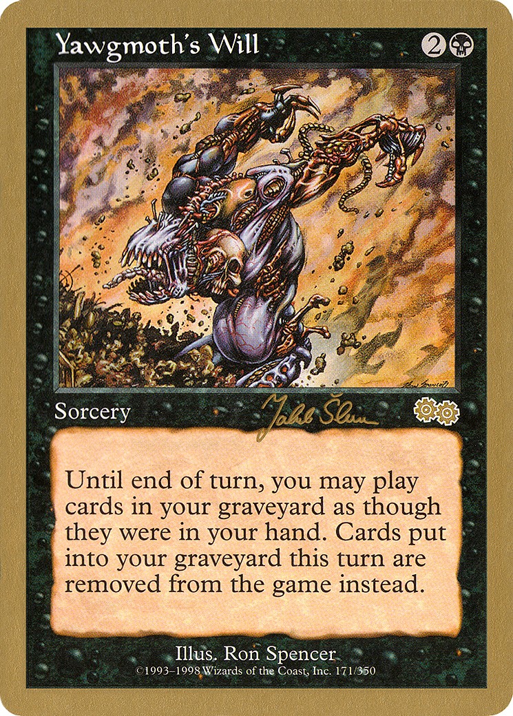 1999 Magic: The Gathering World Championship Decks 1999 Magic: The Gathering World Championship Decks #js171 trading card