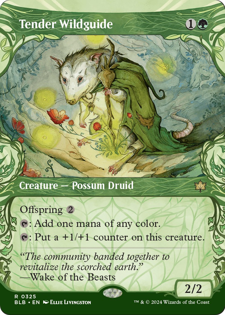 2024 Magic: The Gathering Bloomburrow 2024 Magic: The Gathering Bloomburrow #325 trading card