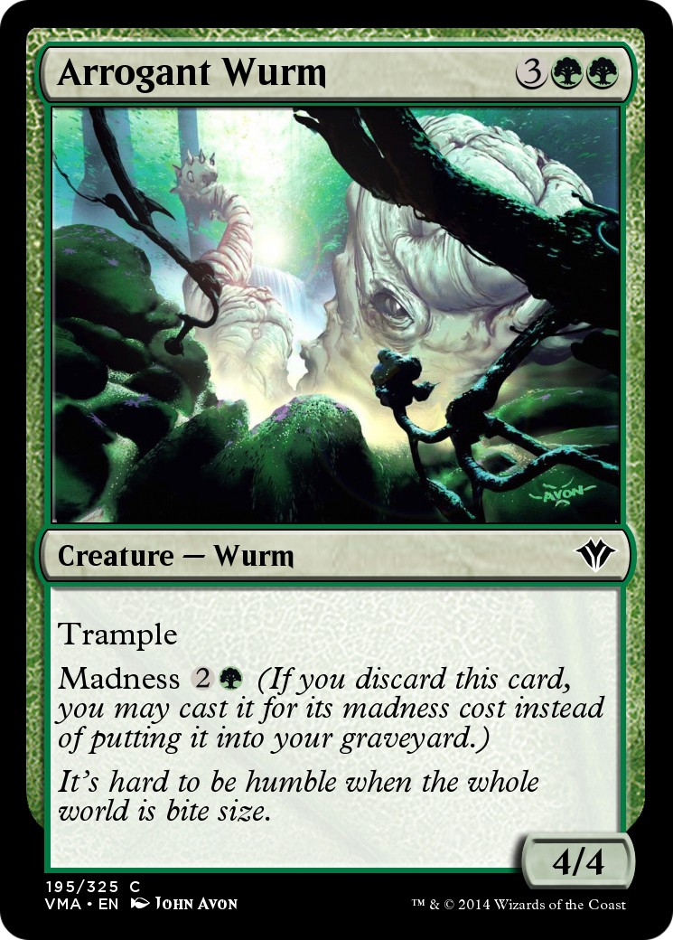 2014 Magic: The Gathering Vintage Masters 2014 Magic: The Gathering Vintage Masters #195 trading card
