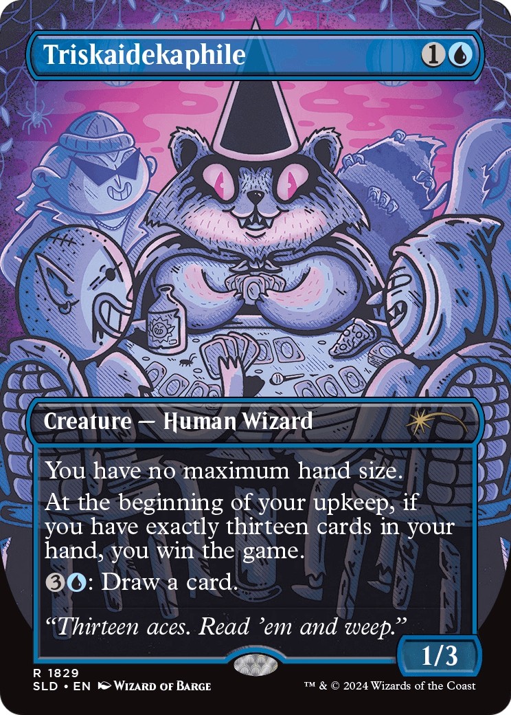 2024 Magic: The Gathering Secret Lair Drop 2024 Magic: The Gathering Secret Lair Drop #1829 trading card