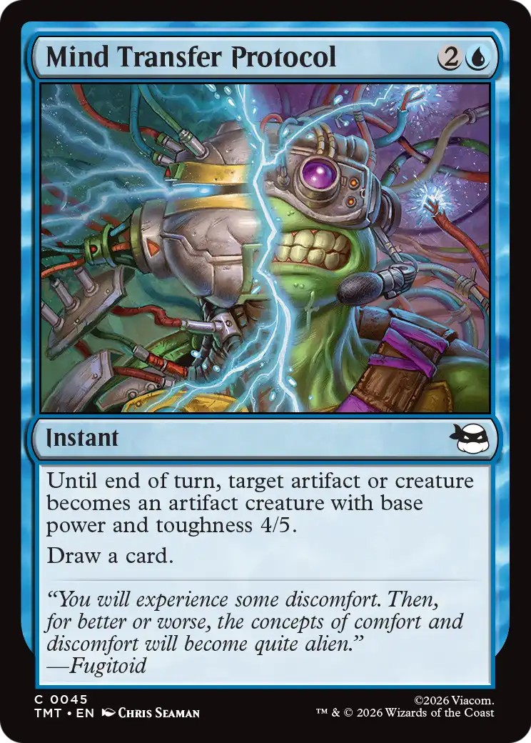 2026 Magic: The Gathering Teenage Mutant Ninja Turtles 2026 Magic: The Gathering Teenage Mutant Ninja Turtles #45 trading car