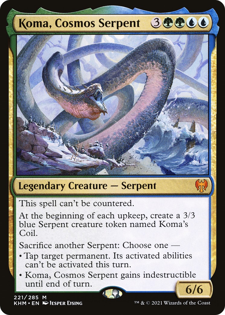 2021 Magic: The Gathering Kaldheim 2021 Magic: The Gathering Kaldheim #221 trading card