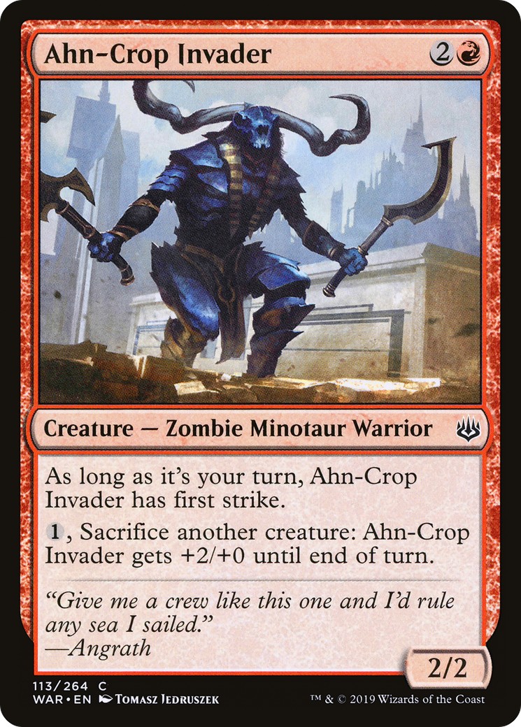 2019 Magic: The Gathering War of the Spark 2019 Magic: The Gathering War of the Spark #113 trading card