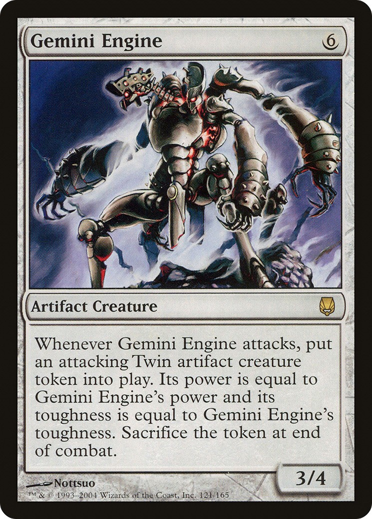 2004 Magic: The Gathering Darksteel 2004 Magic: The Gathering Darksteel #121 trading card