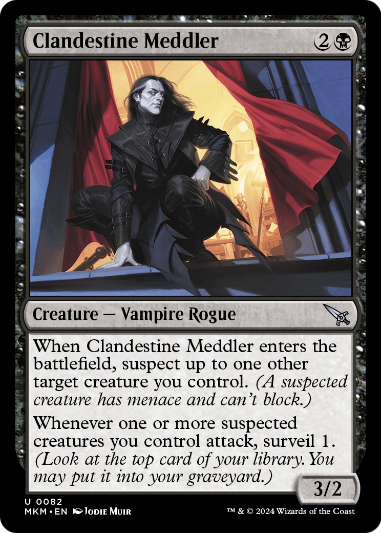 2024 Magic: The Gathering Murders at Karlov Manor 2024 Magic: The Gathering Murders at Karlov Manor #82 trading card