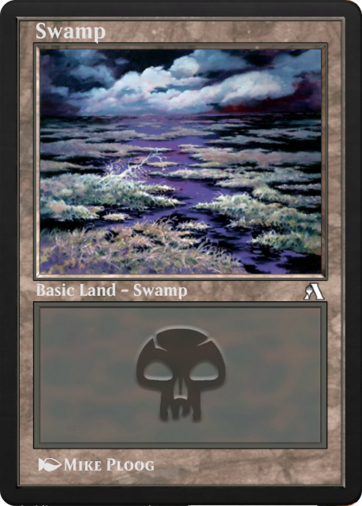 2018 Magic: The Gathering Arena New Player Experience Swamp #14 trading card