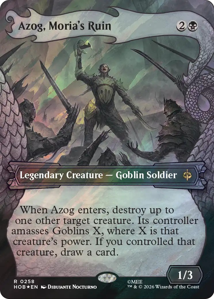 2026 Magic: The Gathering The Hobbit 2026 Magic: The Gathering The Hobbit #258 trading card