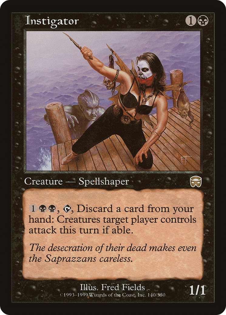 1999 Magic: The Gathering Mercadian Masques 1999 Magic: The Gathering Mercadian Masques #140 trading card