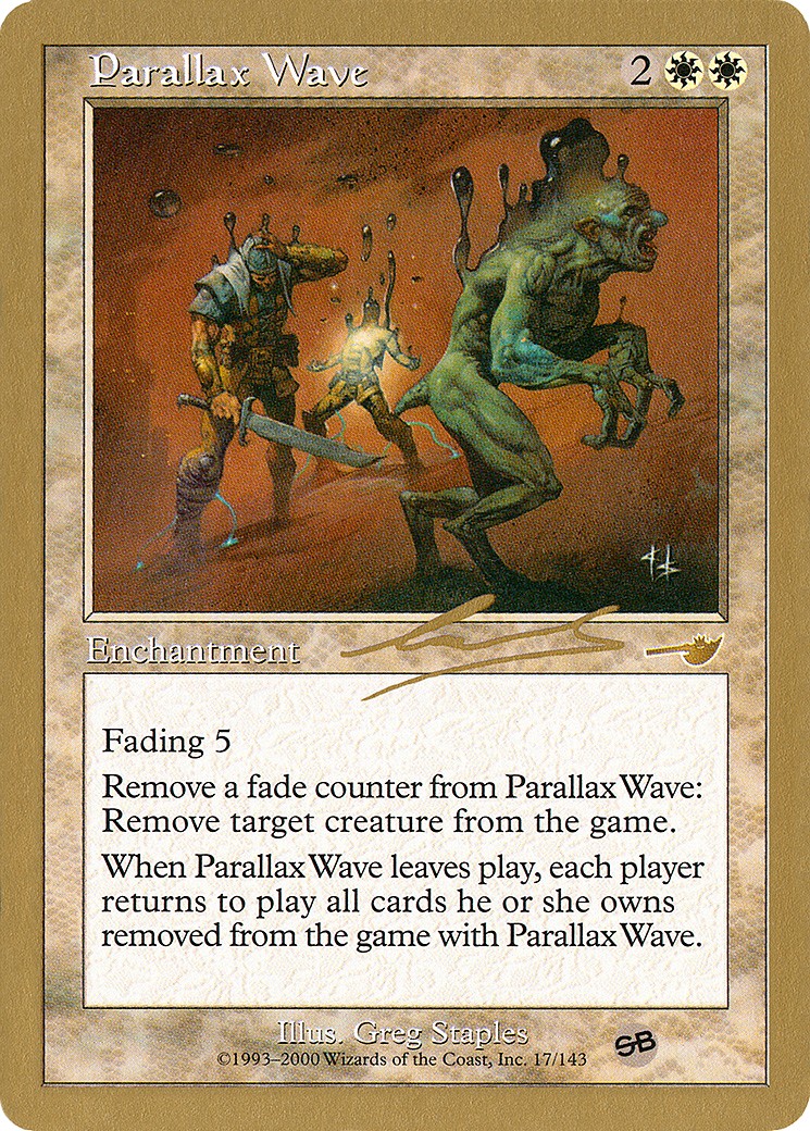 2000 Magic: The Gathering World Championship Decks 2000 Magic: The Gathering World Championship Decks #nl17sb trading card