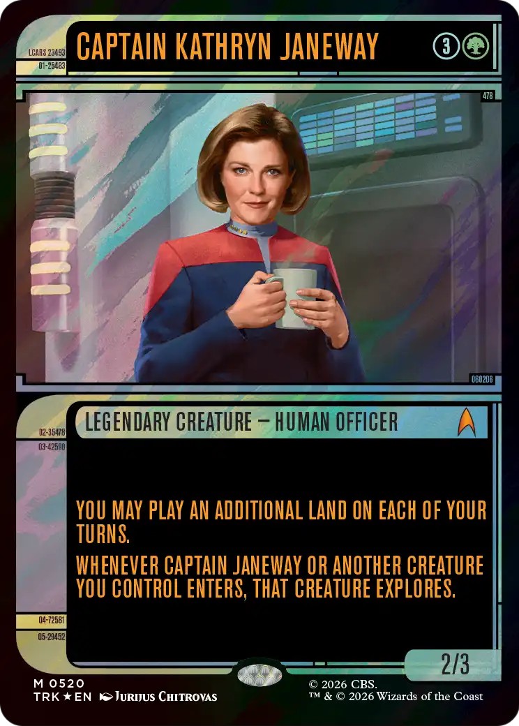 2026 Magic: The Gathering Star Trek 2026 Magic: The Gathering Star Trek #520 trading card