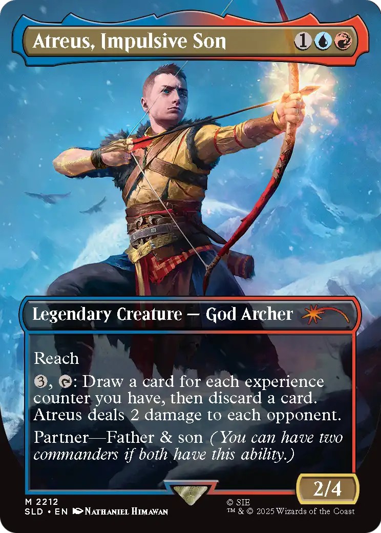2025 Magic: The Gathering Secret Lair Drop 2025 Magic: The Gathering Secret Lair Drop #2212 trading card