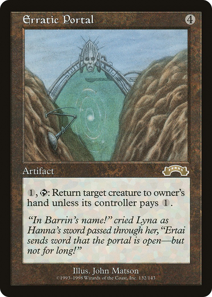 1998 Magic: The Gathering Exodus 1998 Magic: The Gathering Exodus #132 trading card