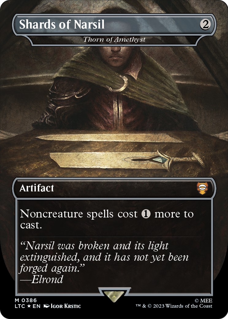 2023 Magic: The Gathering Tales of Middle-earth 2023 Magic: The Gathering Tales of Middle-earth #386 trading card