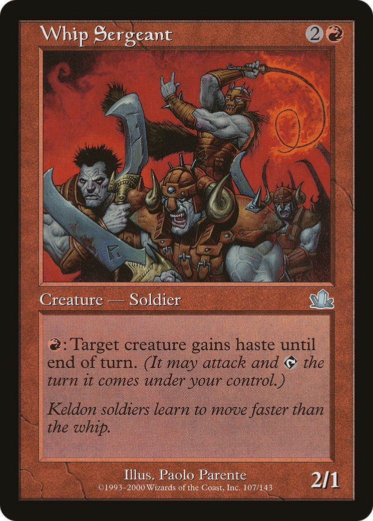 2000 Magic: The Gathering Prophecy 2000 Magic: The Gathering Prophecy #107 trading card