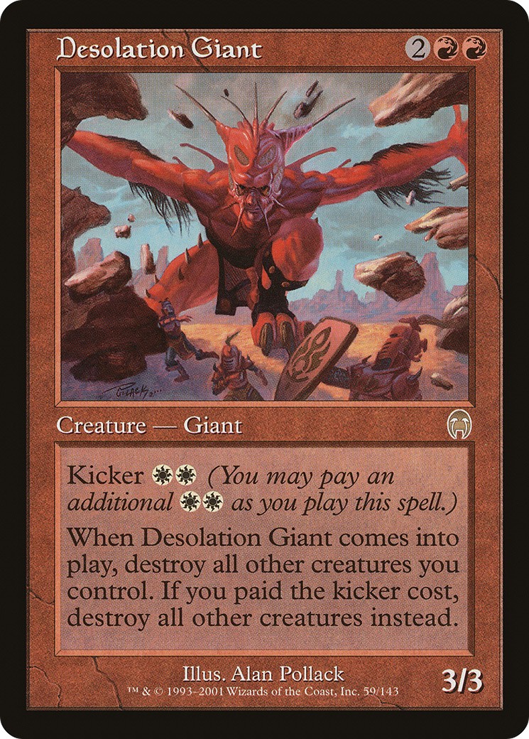 2001 Magic: The Gathering Apocalypse 2001 Magic: The Gathering Apocalypse #59 trading card
