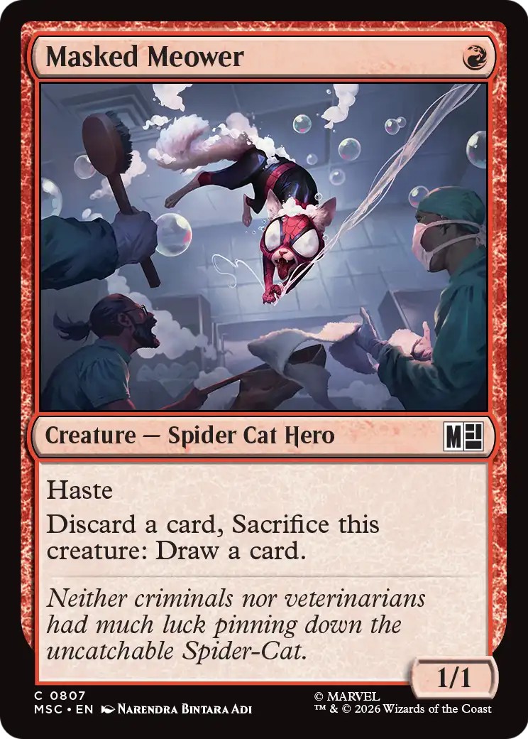 2026 Magic: The Gathering Marvel Super Heroes 2026 Magic: The Gathering Marvel Super Heroes #807 trading card