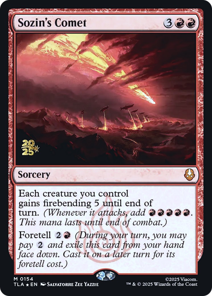 2025 Magic: The Gathering Avatar: The Last Airbender Promos 2025 Magic: The Gathering Avatar: The Last Airbender Promos #154s