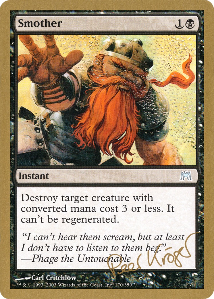 2003 Magic: The Gathering World Championship Decks 2003 Magic: The Gathering World Championship Decks #pk170 trading card