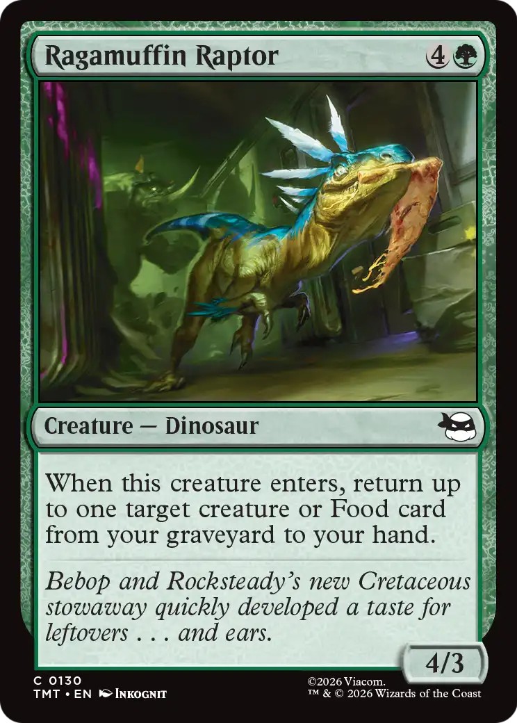 2026 Magic: The Gathering Teenage Mutant Ninja Turtles 2026 Magic: The Gathering Teenage Mutant Ninja Turtles #130 trading ca
