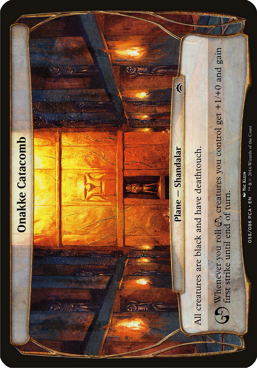 2016 Magic: The Gathering Planechase Anthology Planes 2016 Magic: The Gathering Planechase Anthology Planes #58 trading card