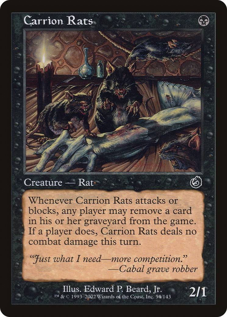 2002 Magic: The Gathering Torment 2002 Magic: The Gathering Torment #54 trading card