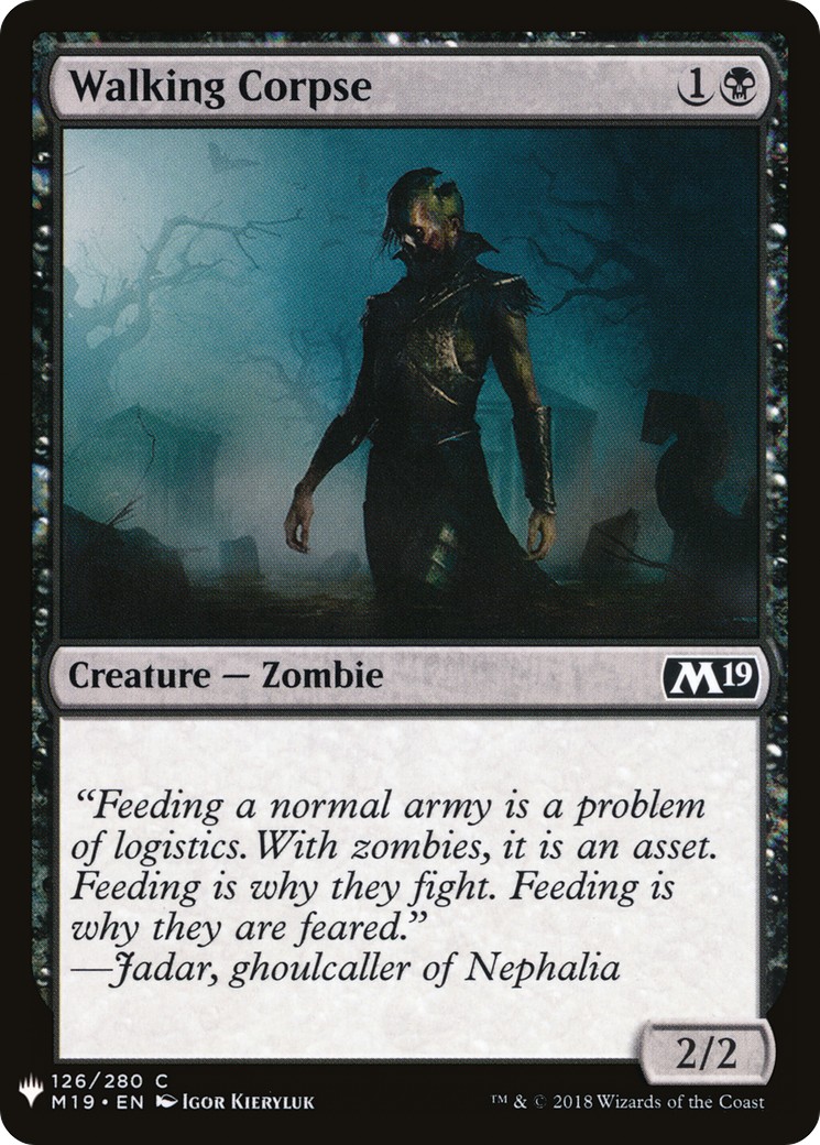2019 Magic: The Gathering The List 2019 Magic: The Gathering The List #M19-126 trading card