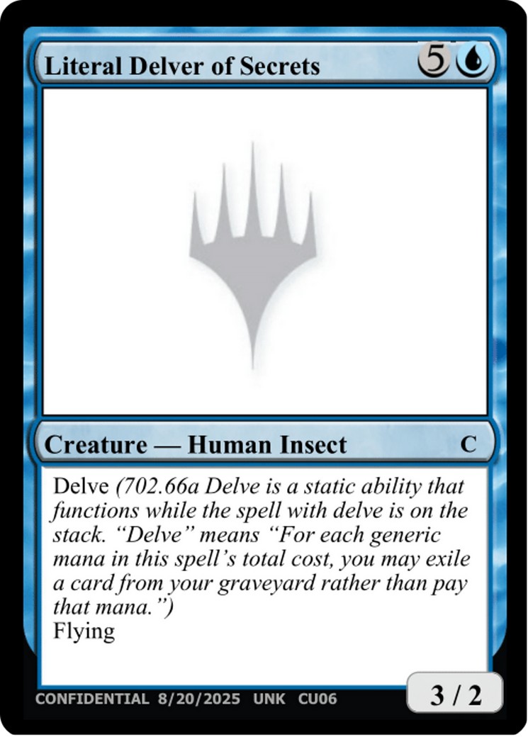Literal Delver of Secrets - Image 1
