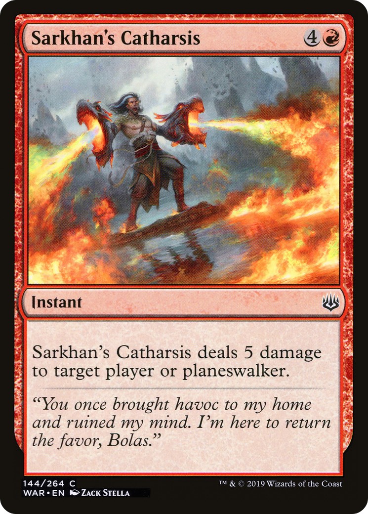 2019 Magic: The Gathering War of the Spark 2019 Magic: The Gathering War of the Spark #144 trading card