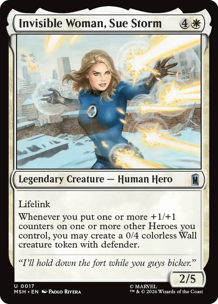 2026 Magic: The Gathering Marvel Super Heroes 2026 Magic: The Gathering Marvel Super Heroes #17 trading card