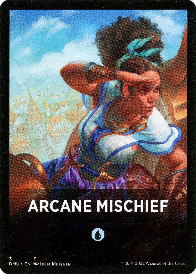 2022 Magic: The Gathering Dominaria United Jumpstart Front Cards Arcane Mischief #3 trading card