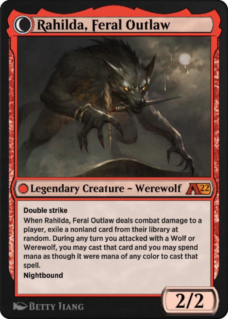 Rahilda, Wanted Cutthroat // Rahilda, Feral Outlaw thumbnail 2
