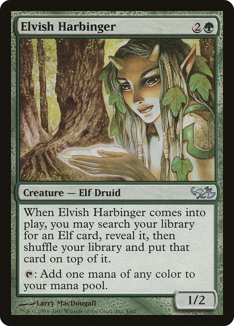 2007 Magic: The Gathering Duel Decks: Elves vs. Goblins 2007 Magic: The Gathering Duel Decks: Elves vs. Goblins #4 trading ca