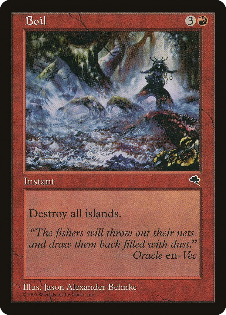 1997 Magic: The Gathering Tempest 1997 Magic: The Gathering Tempest #165 trading card